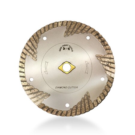 Grip Tight Tools 4-1/2 in. Premium Deep Turbo Cut Diamond Blade, 10PK B1538D-10